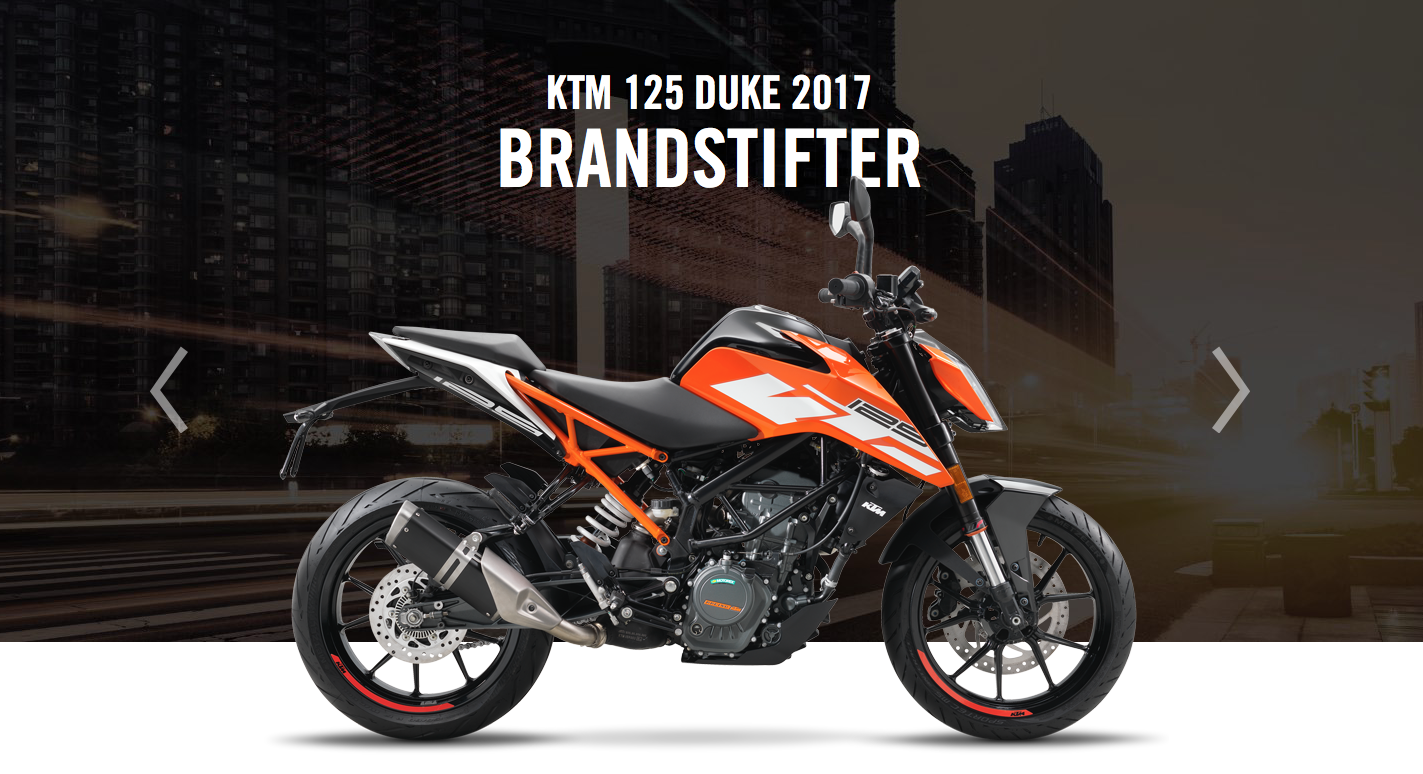 KTM 125 Duke 2017