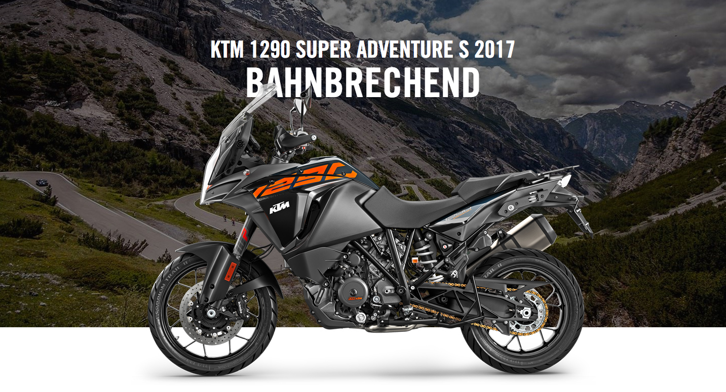 KTM 1290 Super Adventure S 2017 schwarz