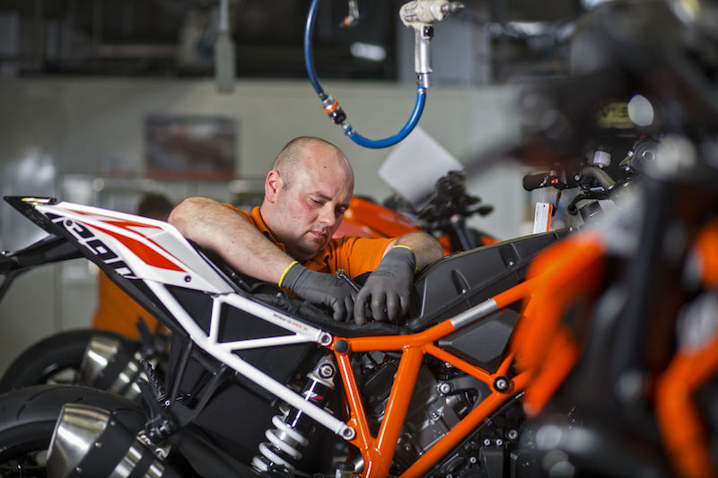 KTM Werksbesichtigung